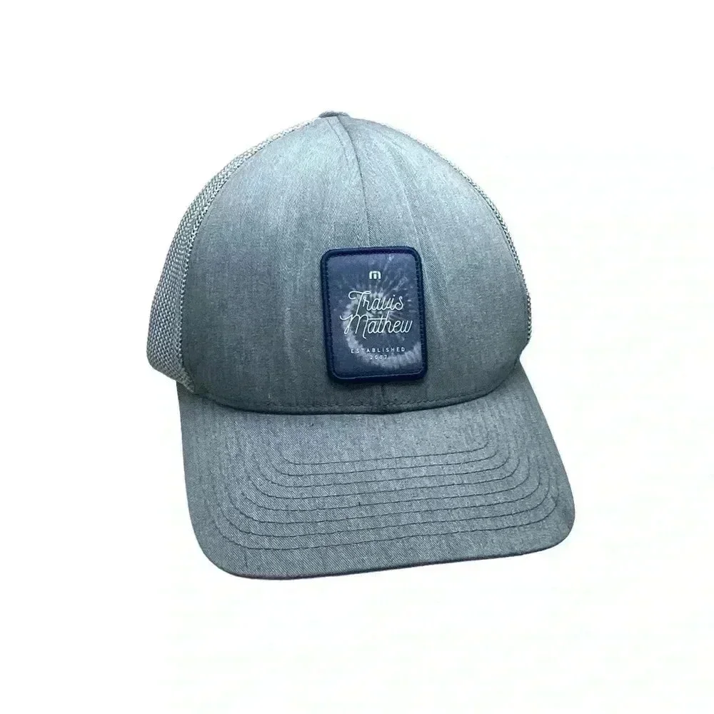 Travis Mathew golf baseball trucker hat flex fit adjustable